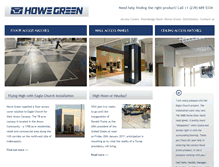 Tablet Screenshot of howegreen.us